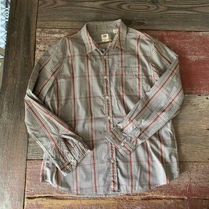Levi Men’s Shirt Retro Plaid Stripes / XL / Button-Down